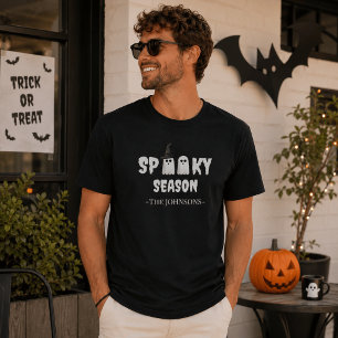 Camiseta de Fantasma de Temporada Espeluznante – C
