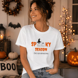 Camiseta de Fantasma de Temporada Espeluznante – C