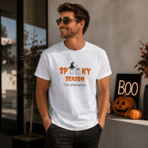 Camiseta de Fantasma de Temporada Espeluznante – C