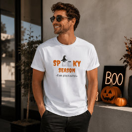 Camiseta de Fantasma de Temporada Espeluznante – C