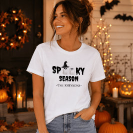 Camiseta de Fantasma de Temporada Espeluznante – C