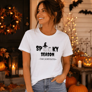 Camiseta de Fantasma de Temporada Espeluznante – C