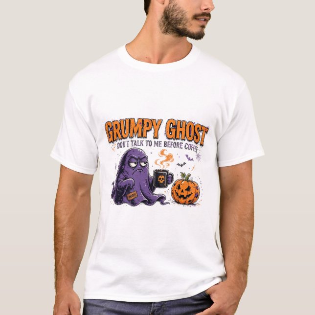 Camiseta de Fantasma Gruñón (Anverso)