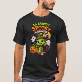 Camiseta de fantasma lindo de Halloween espeluznan