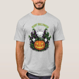 Camiseta de Fantasma y Segador de Halloween Espelu