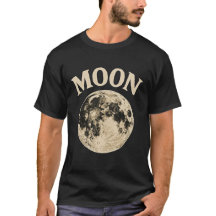 Camiseta de Fase Lunar Celestial – Minimalista y C