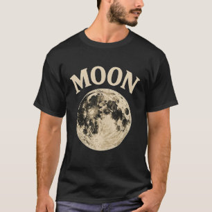 Camiseta de Fase Lunar Celestial – Minimalista y C