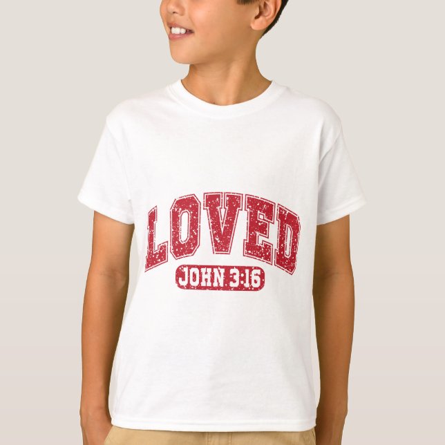 Camiseta De Fe Para Niños (Anverso)