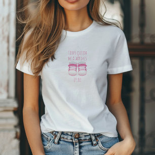 Camiseta de Fecha de Parto Personalizada Baby Load