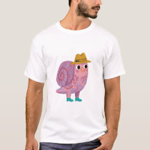 Camiseta de Fedora de Caracol – Fedora Mostaza Lin