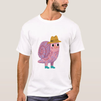 Camiseta de Fedora de Caracol – Fedora Mostaza Lin