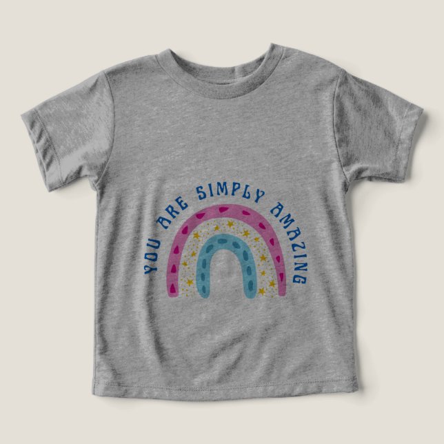 Camiseta de felicidad del bebé (Diseño delantero )