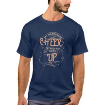 CAMISETA DE FELICIDAD PARA HOMBRES ANÍMATE 