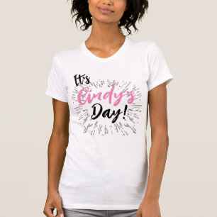 Camiseta de Felicitaciones de Fiesta Personalizada