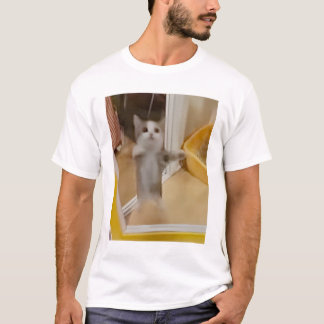 Camiseta de felinos felices