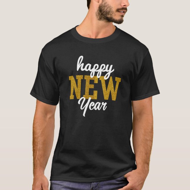 Camiseta de Feliz Año Nuevo (Anverso)