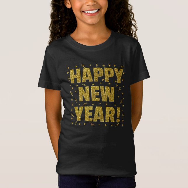 Camiseta de Feliz Año Nuevo (Anverso)