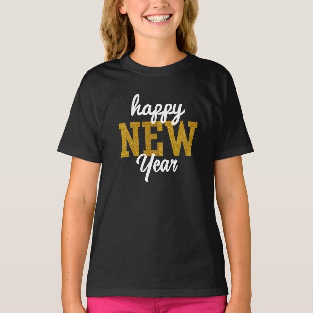Camiseta de Feliz Año Nuevo (Anverso)