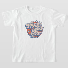 Camiseta de "Feliz Año Nuevo" - Diseño festivo y d