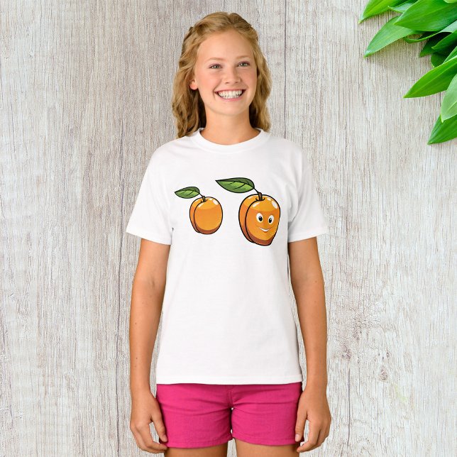 Camiseta de feliz Chica de Apricot (Subido por el creador)