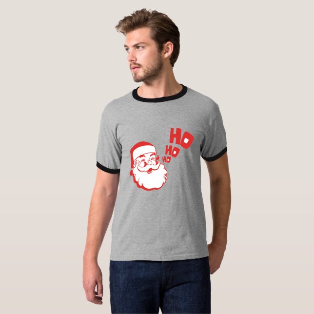 Camiseta de Feliz Navidad Papá Noel (Anverso completo)