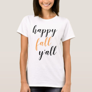 Camiseta de Feliz Otoño