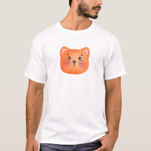 Camiseta de felpa marrón