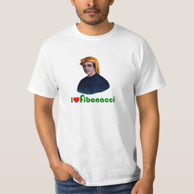 Camiseta de Fibonacci. (Anverso)