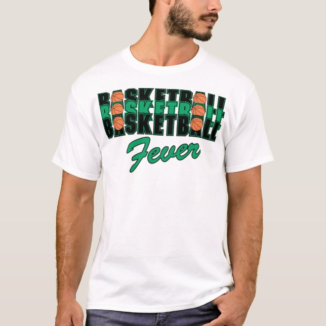 Camiseta de Fiebre de Baloncesto (Anverso)