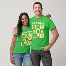 Camiseta de fiesta con ambiente irlandés
