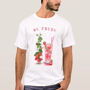 Camiseta de Fiesta de bebida Guay con zumo de fres
