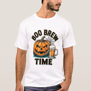Camiseta de fiesta de cerveza de Halloween calabaz