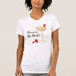 Camiseta de fiesta de cócteles para despedida de s