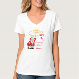Camiseta de fiesta de cristmes