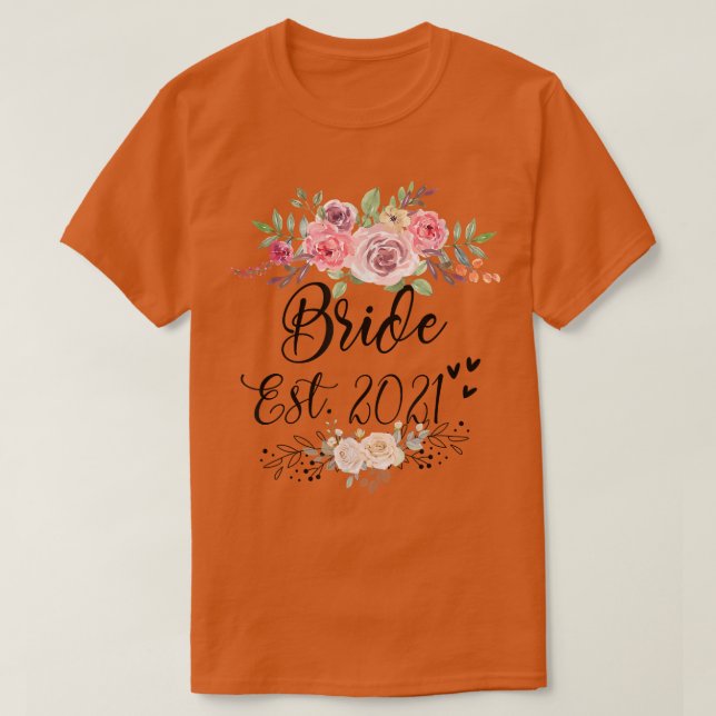 Camiseta de Fiesta de Despedida de Soltera Bride E (Diseño del anverso)