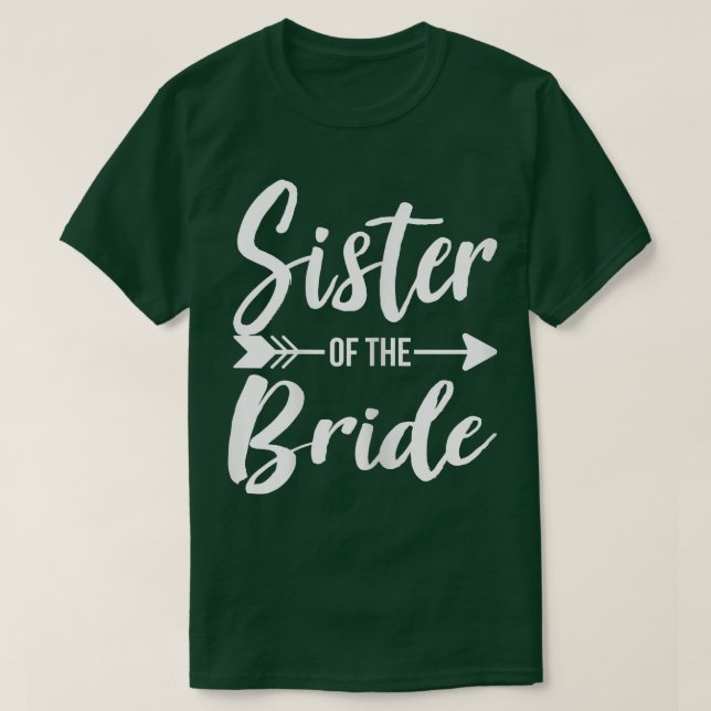 Camiseta de fiesta de soltera de la hermana de la  (Diseño del anverso)