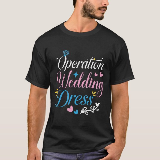 Camiseta de fiesta de soltera Operation Wedding Dr (Anverso)