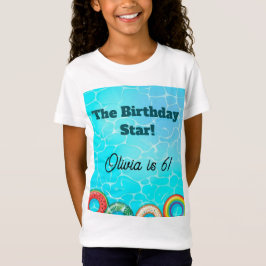 Camiseta de fiesta en la piscina para niños