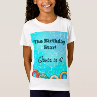 Camiseta de fiesta en la piscina para niños