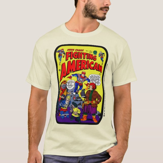 Camiseta de Fighting American de los años 50 (Anverso)