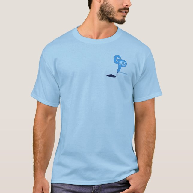 Camiseta de Filosofía Geek (Anverso)