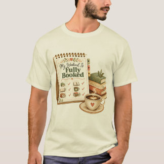 Camiseta de fin de semana totalmente reservada par
