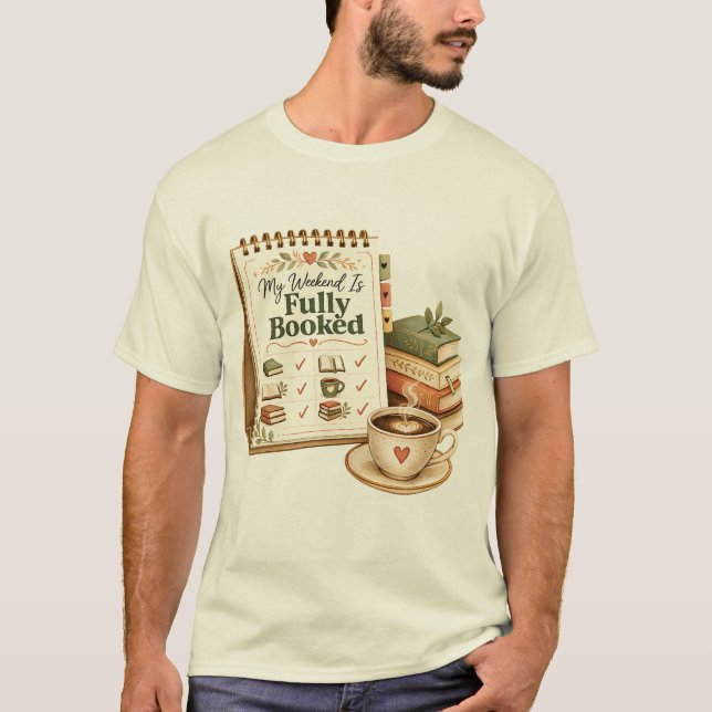Camiseta de fin de semana totalmente reservada par (Anverso)