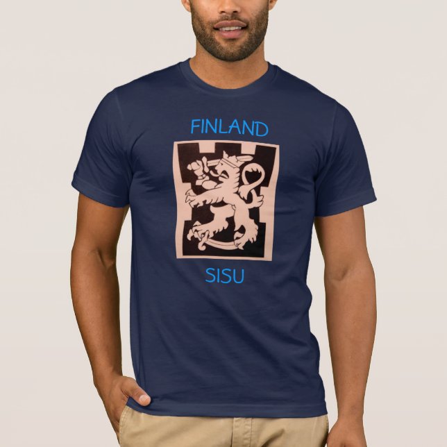 Camiseta de Finlandia-Sisu (Anverso)
