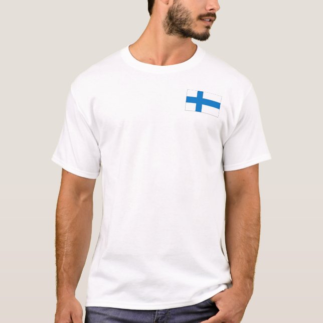 Camiseta de Finlandia SISU (Anverso)