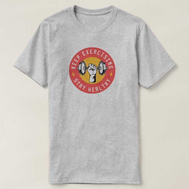 camiseta de fitness (Diseño del anverso)