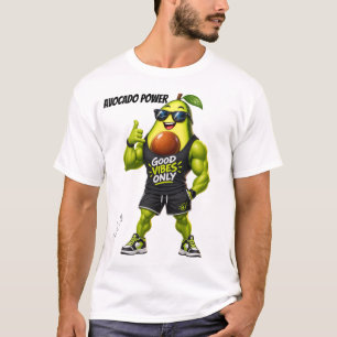 Camiseta de Fitness de Aguacate Musculoso Construi