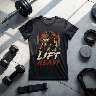 Camiseta de Fitness Levanta Pesado | Gimnasio de F