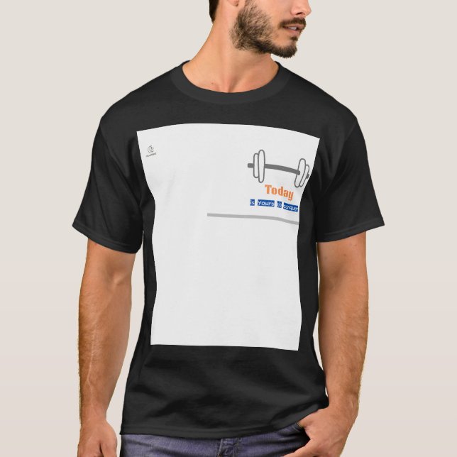 Camiseta de fitness motivacional (Anverso)