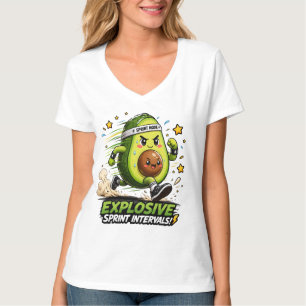 Camiseta de Fitness para Corredor de Avocado en Mo
